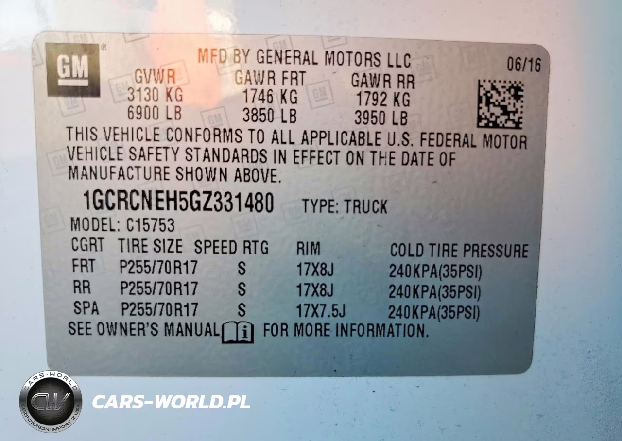 2016 Chevrolet Silverado C1500 VIN:1GCRCNEH5GZ331480 - 12
