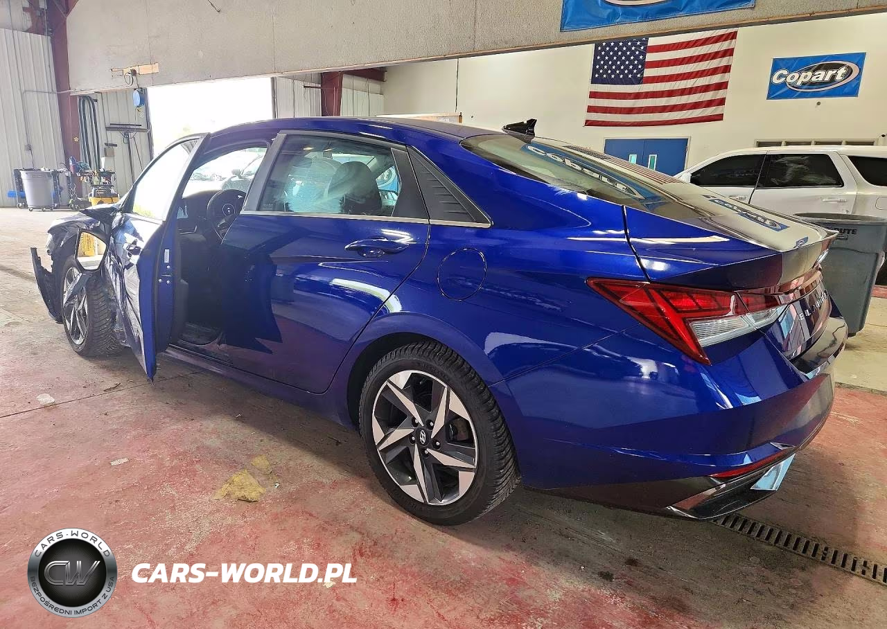 2021 Hyundai Elantra Sel VIN:KMHLN4AG5MU162704 - 2