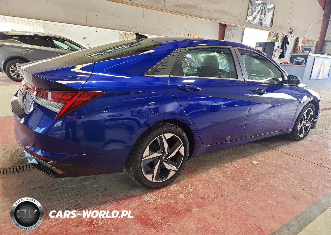 2021 Hyundai Elantra Sel VIN:KMHLN4AG5MU162704 - 3