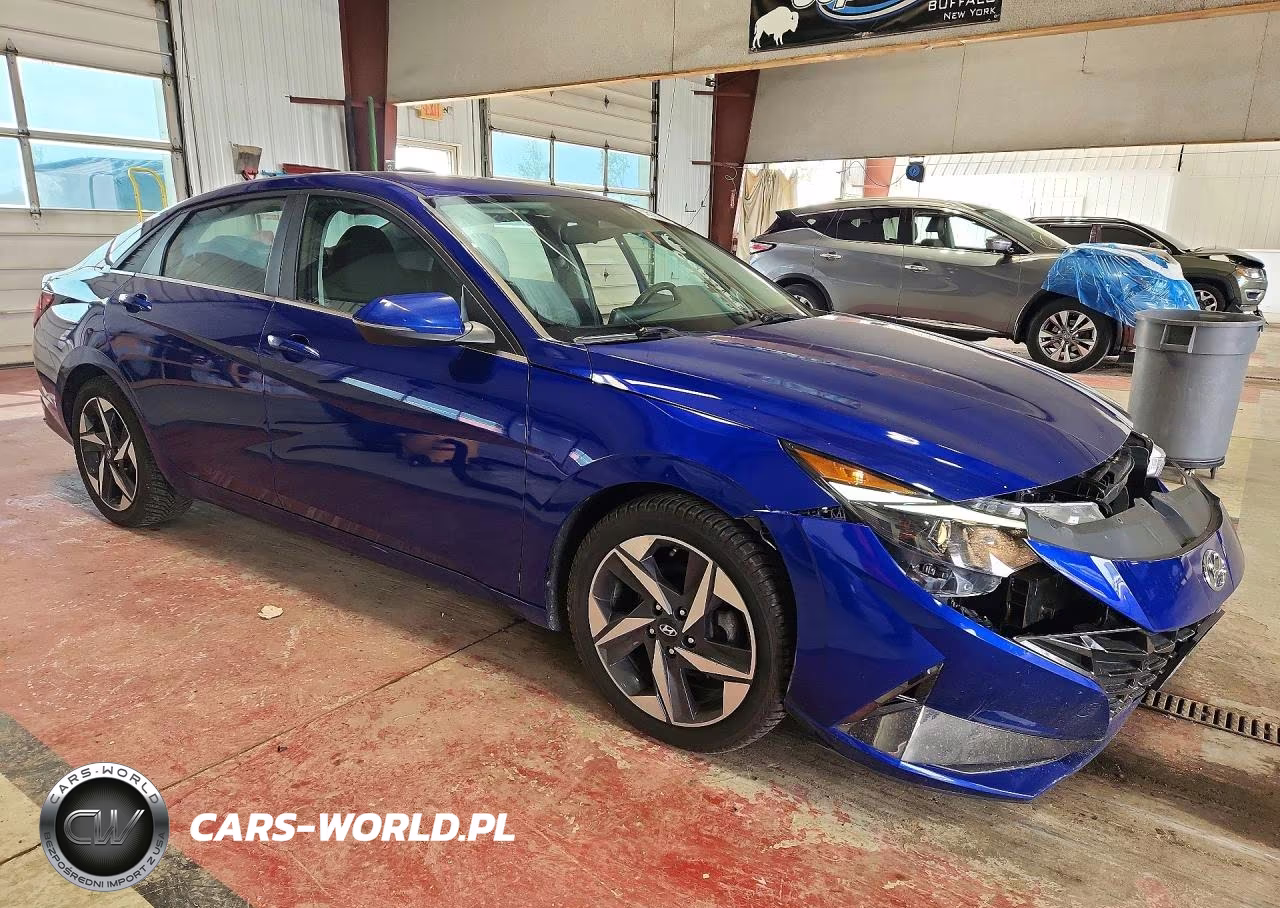 2021 Hyundai Elantra Sel VIN:KMHLN4AG5MU162704 - 4