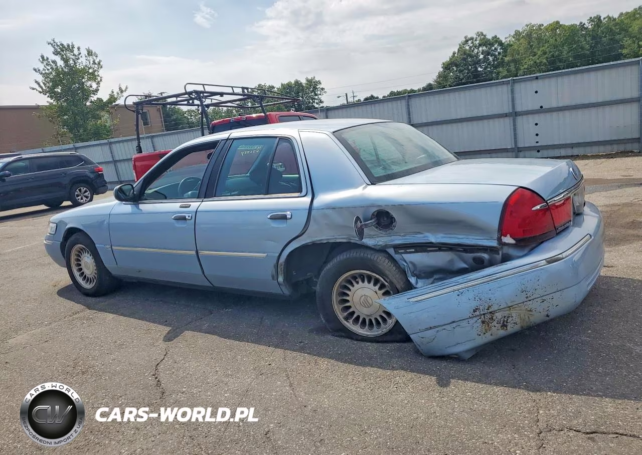 2001 Mercury Grand Marquis Ls VIN:2MEFM75W11X695739 - 2