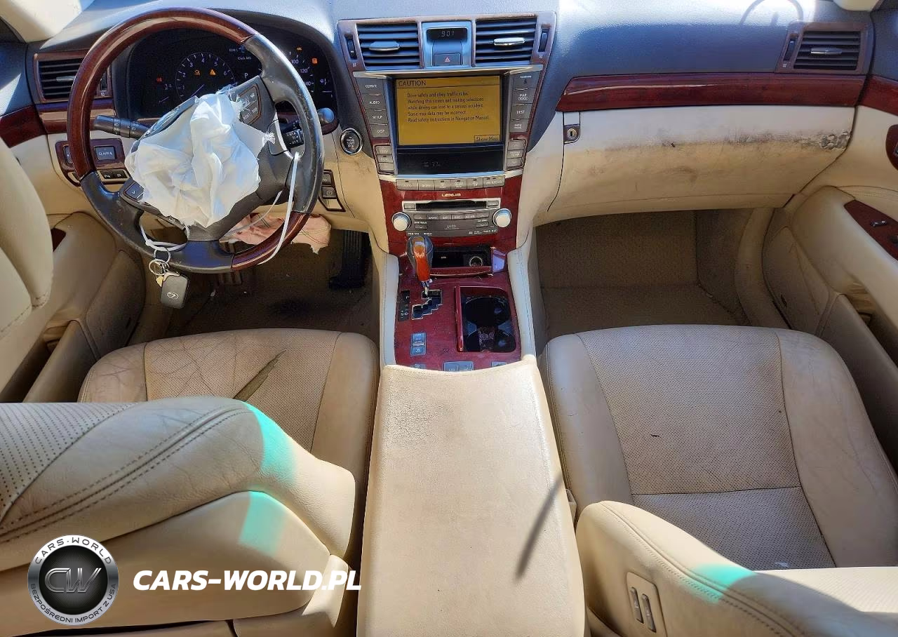2011 Lexus Ls 460 VIN:JTHCL5EF4B5011652 - 8