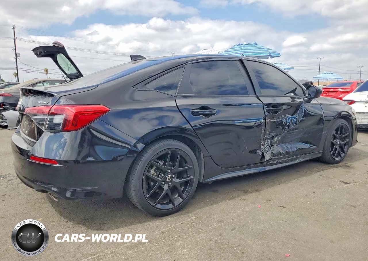 2022 Honda Civic Sport VIN:2HGFE2F50NH604579 - 3