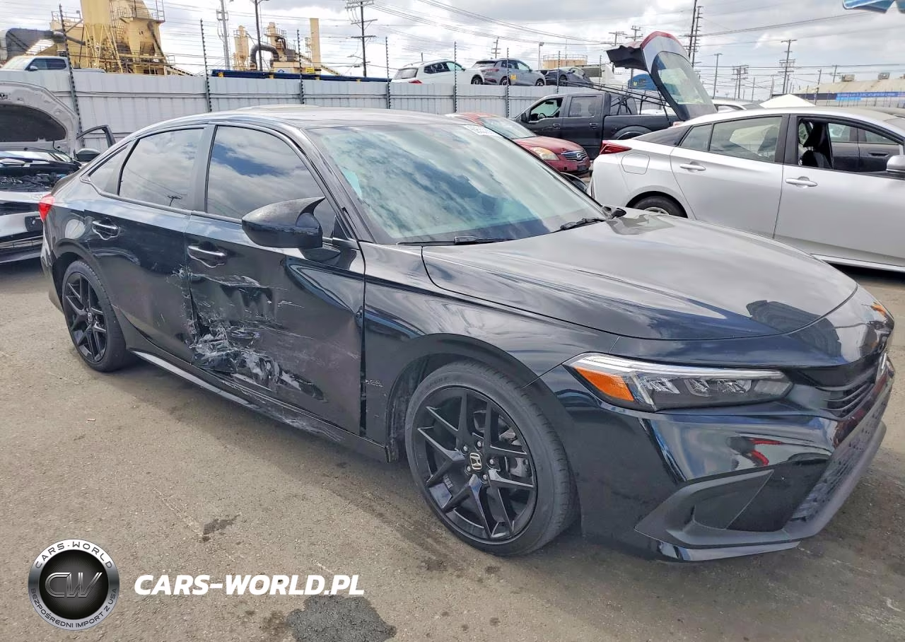 2022 Honda Civic Sport VIN:2HGFE2F50NH604579 - 4