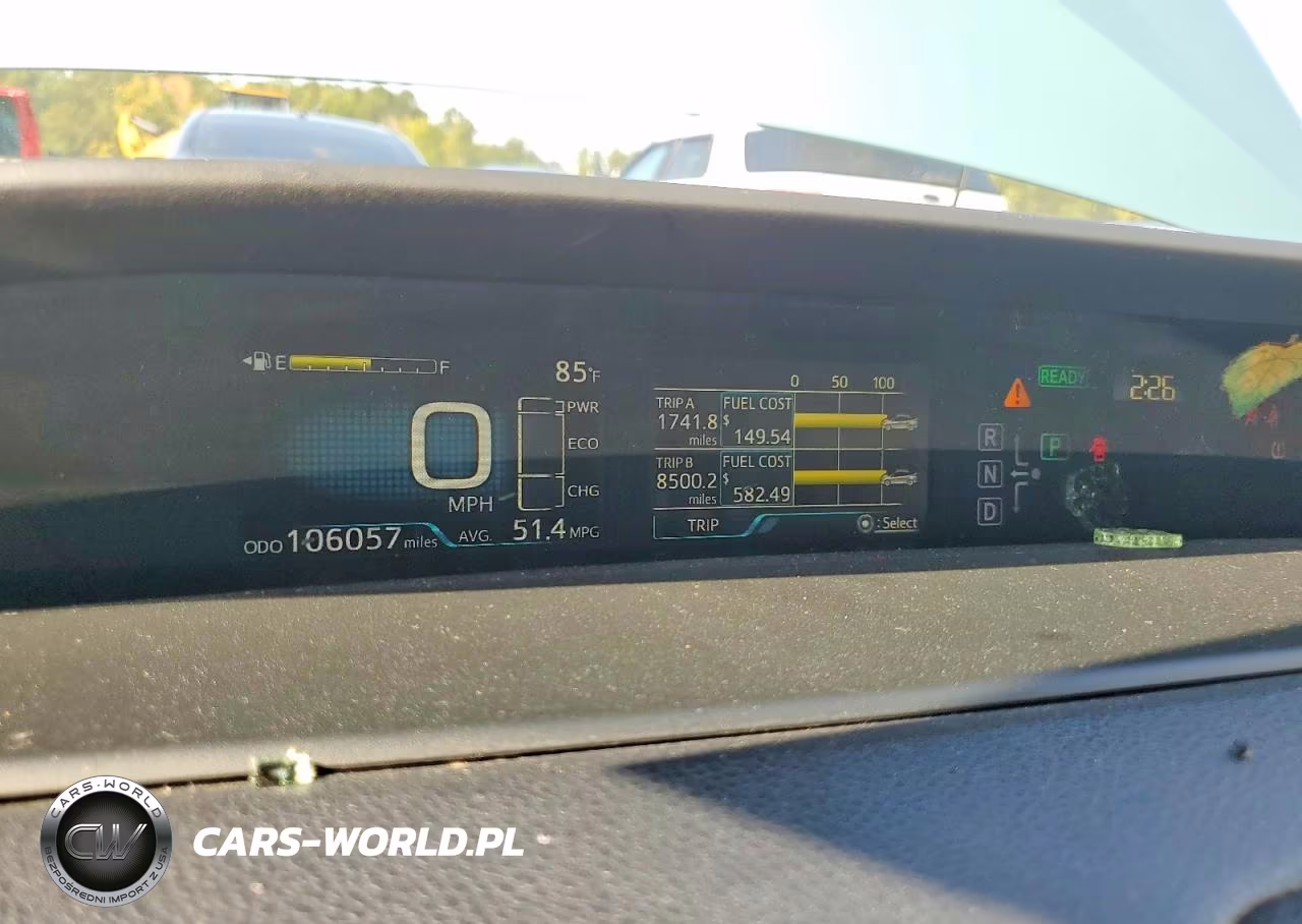 2017 Toyota Prius One VIN:JTDKBRFU0H3051364 - 9