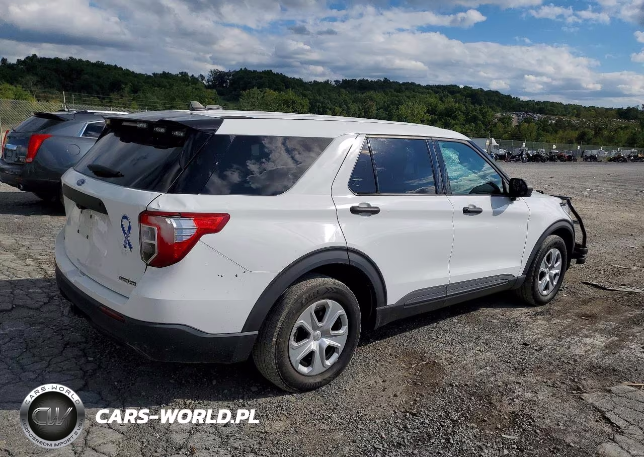 2021 Ford Explorer Police Interceptor VIN:1FM5K8AB5MGA42218 - 3