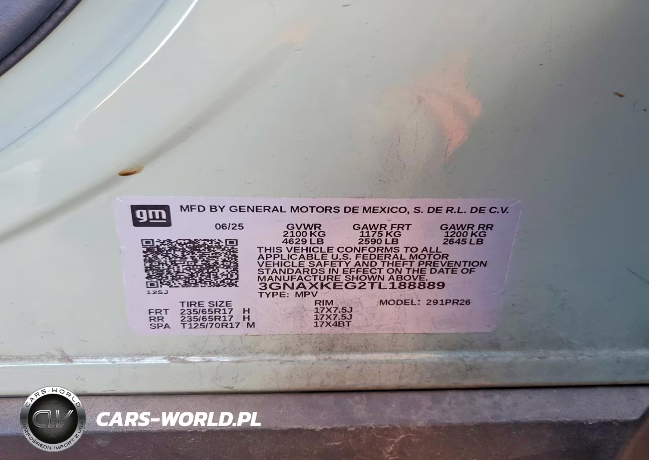 2026 Chevrolet Equinox Activ VIN:3GNAXKEG2TL188889 - 14