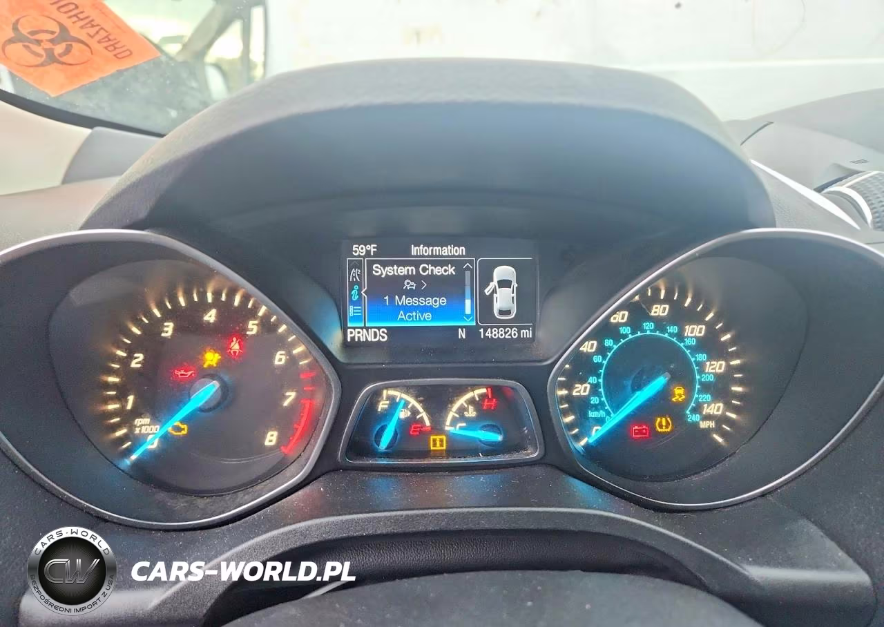 2014 Ford Escape Se VIN:1FMCU0GX6EUB59816 - 9