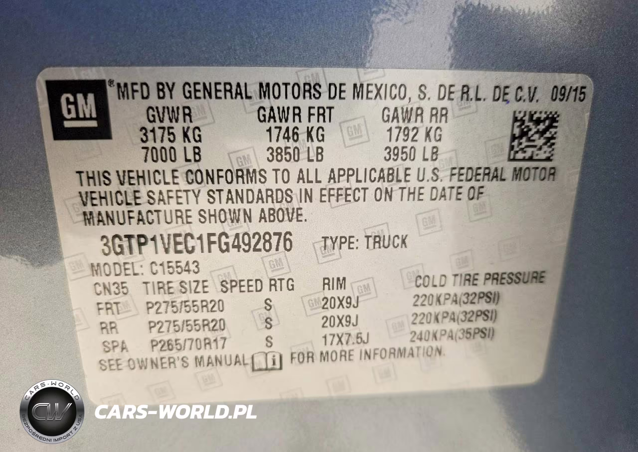 2015 GMC Sierra C1500 Slt VIN:3GTP1VEC1FG492876 - 12