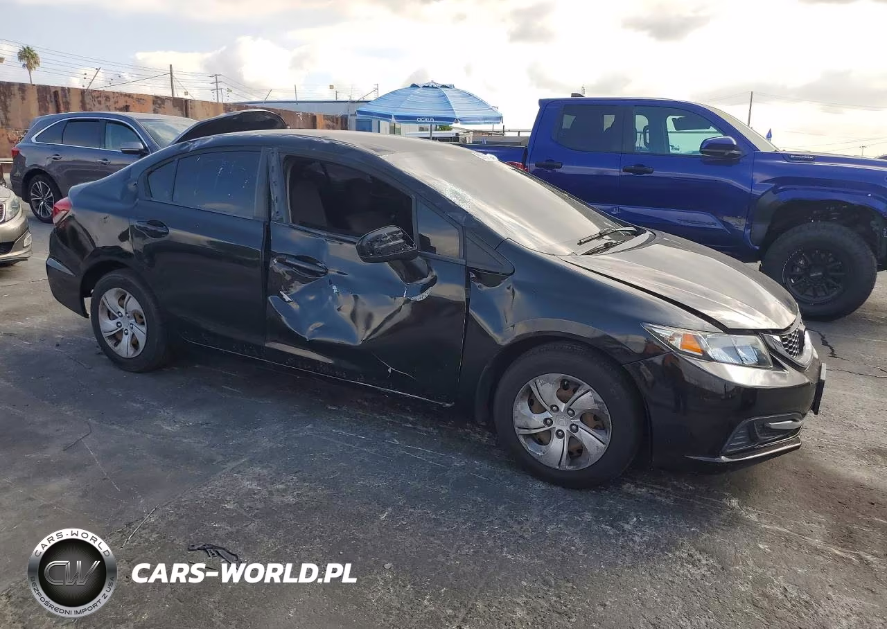 2015 Honda Civic Lx VIN:19XFB2F51FE705733 - 4