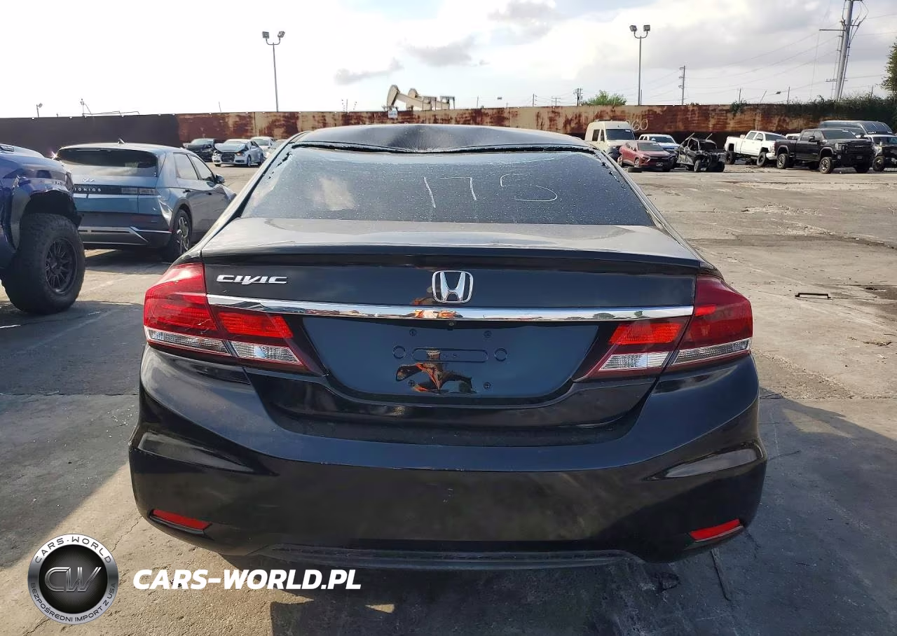 2015 Honda Civic Lx VIN:19XFB2F51FE705733 - 6
