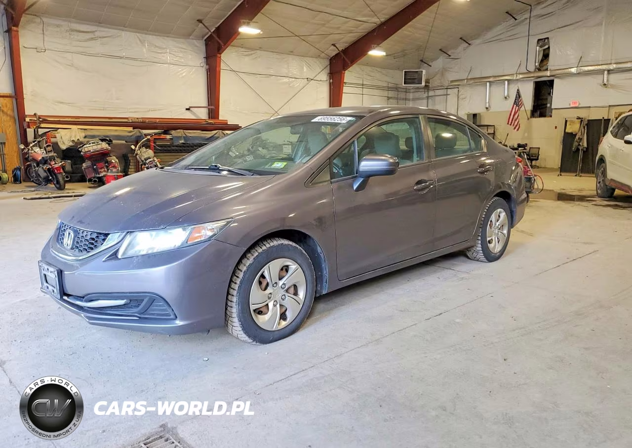 2015 Honda Civic Lx VIN:19XFB2F56FE287427 - 1