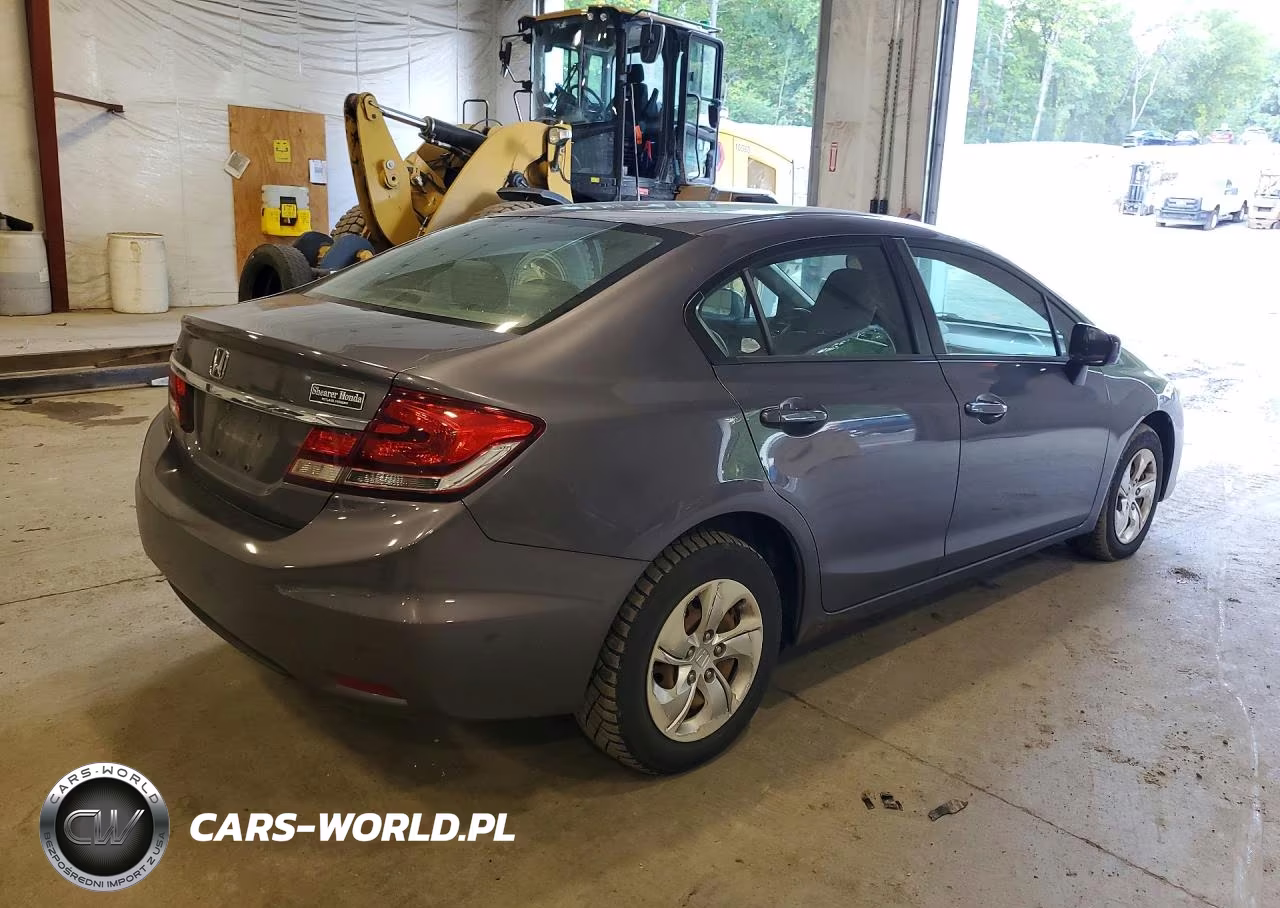 2015 Honda Civic Lx VIN:19XFB2F56FE287427 - 3