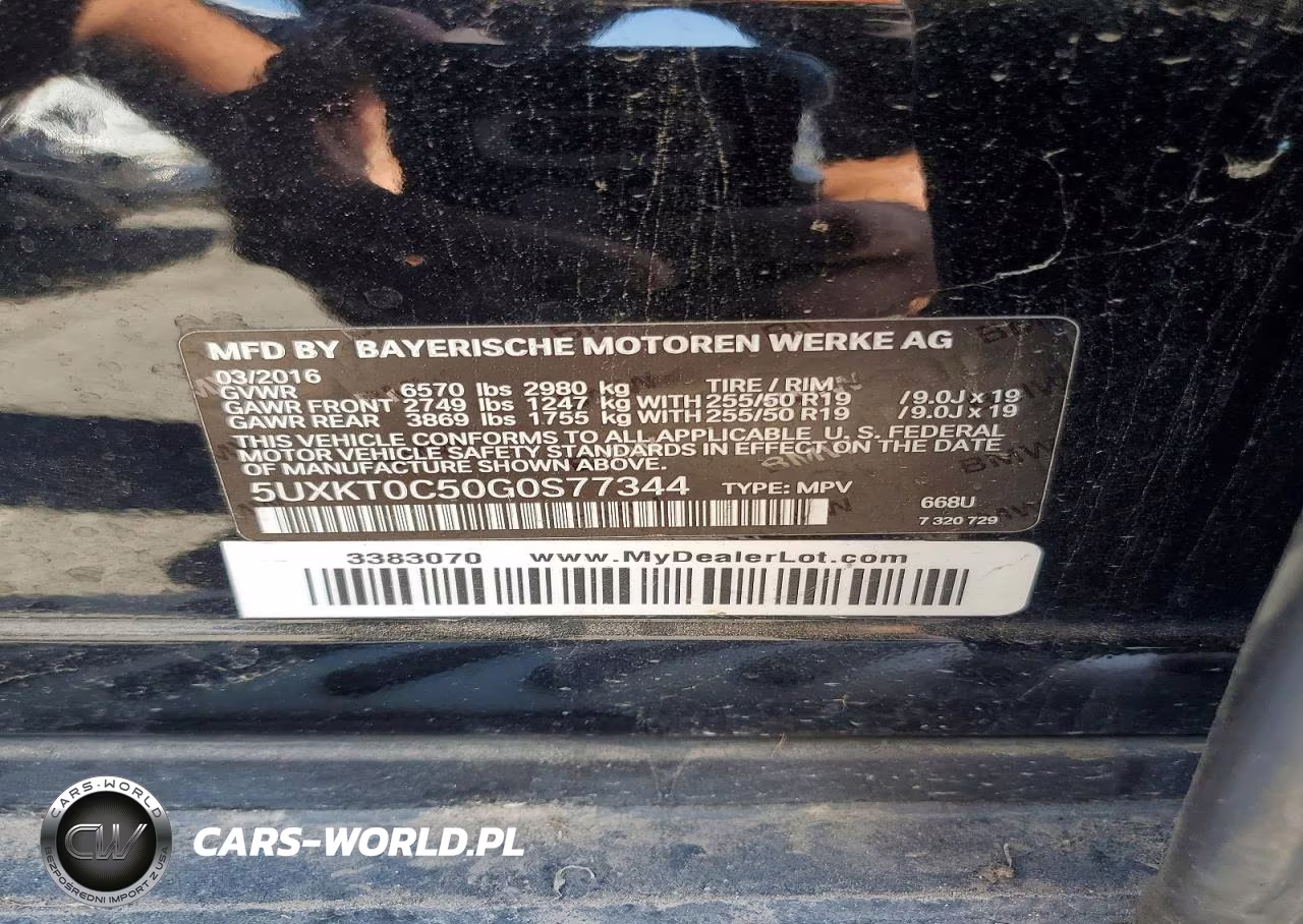 2016 BMW X5 Xdr40E VIN:5UXKT0C50G0S77344 - 13