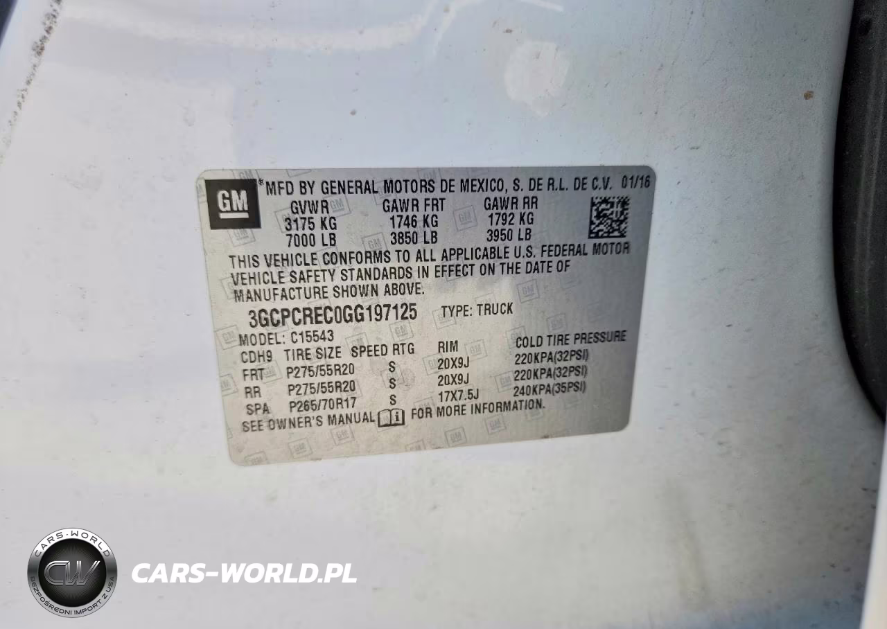 2016 Chevrolet Silverado C1500 Lt VIN:3GCPCREC0GG197125 - 12