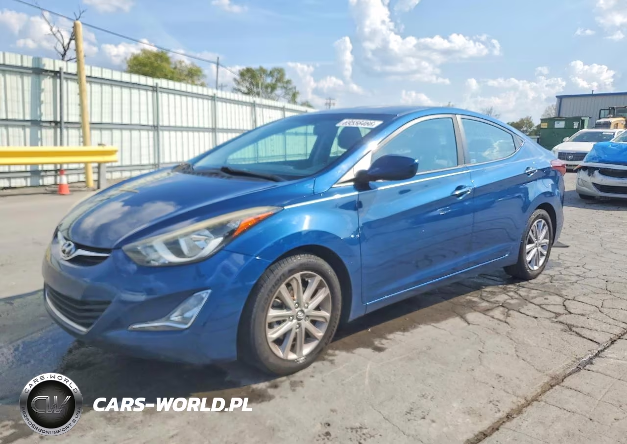 2016 Hyundai Elantra Se VIN:KMHDH4AE1GU607051 - 1