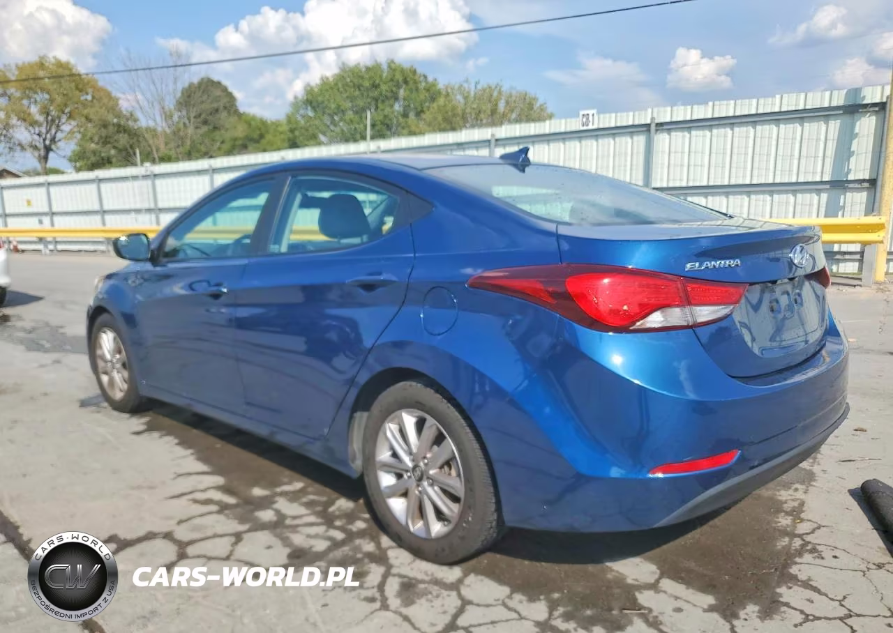 2016 Hyundai Elantra Se VIN:KMHDH4AE1GU607051 - 2