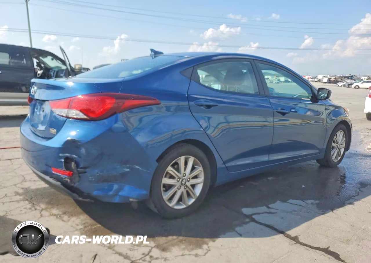 2016 Hyundai Elantra Se VIN:KMHDH4AE1GU607051 - 3
