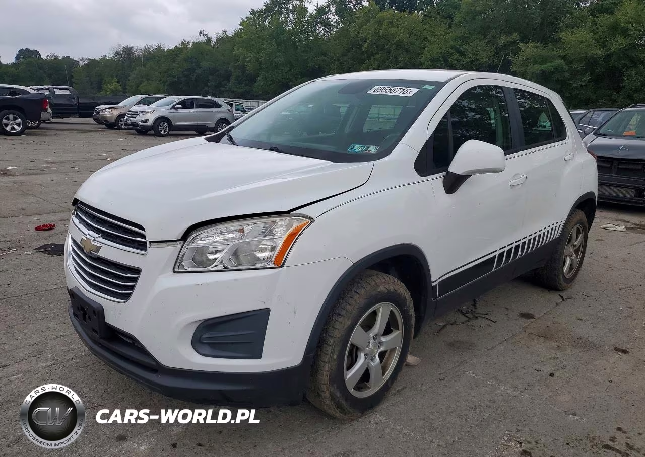 2016 Chevrolet Trax Ls VIN:KL7CJNSB2GB509279 - 1