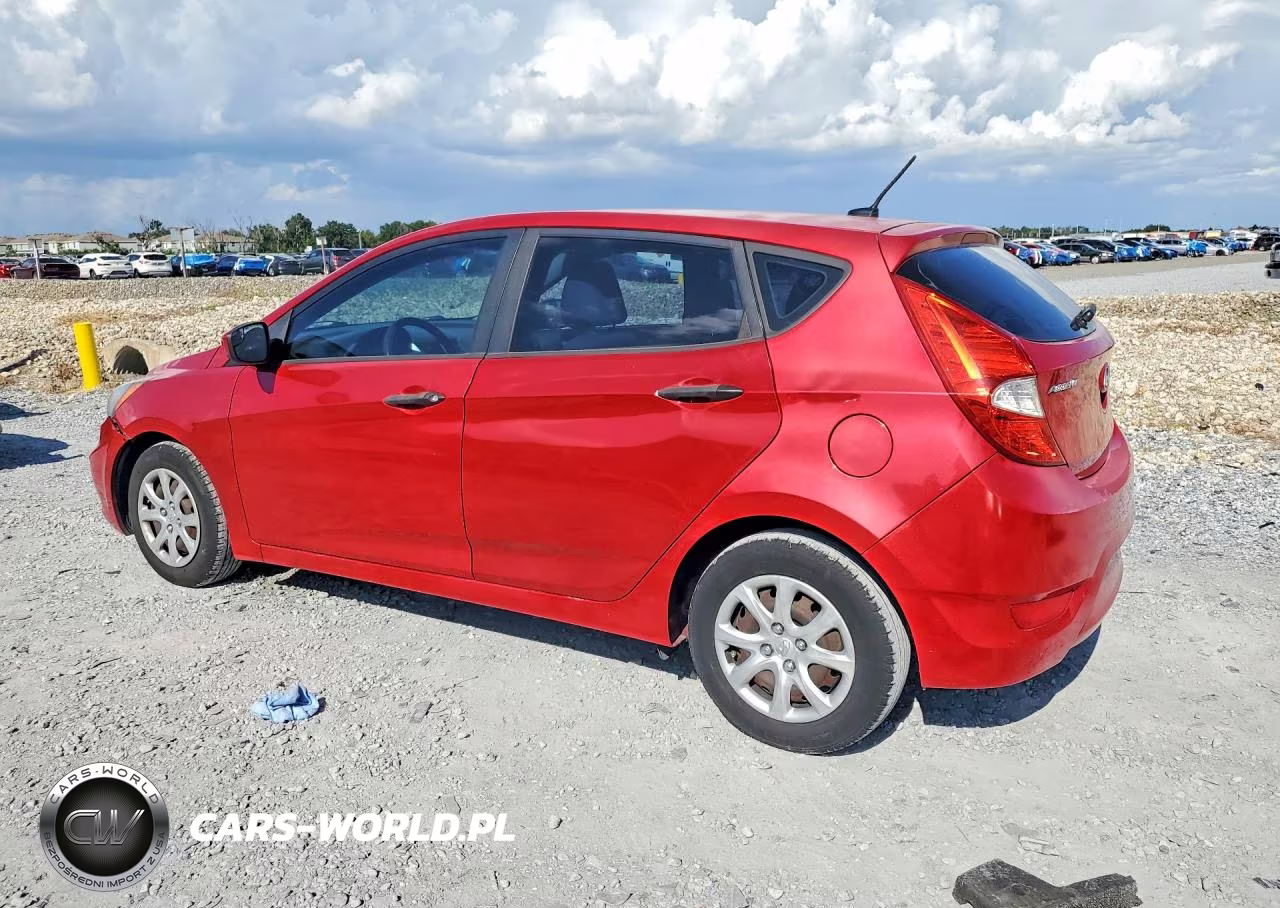 2014 Hyundai Accent Gs VIN:KMHCT5AE6EU162531 - 2