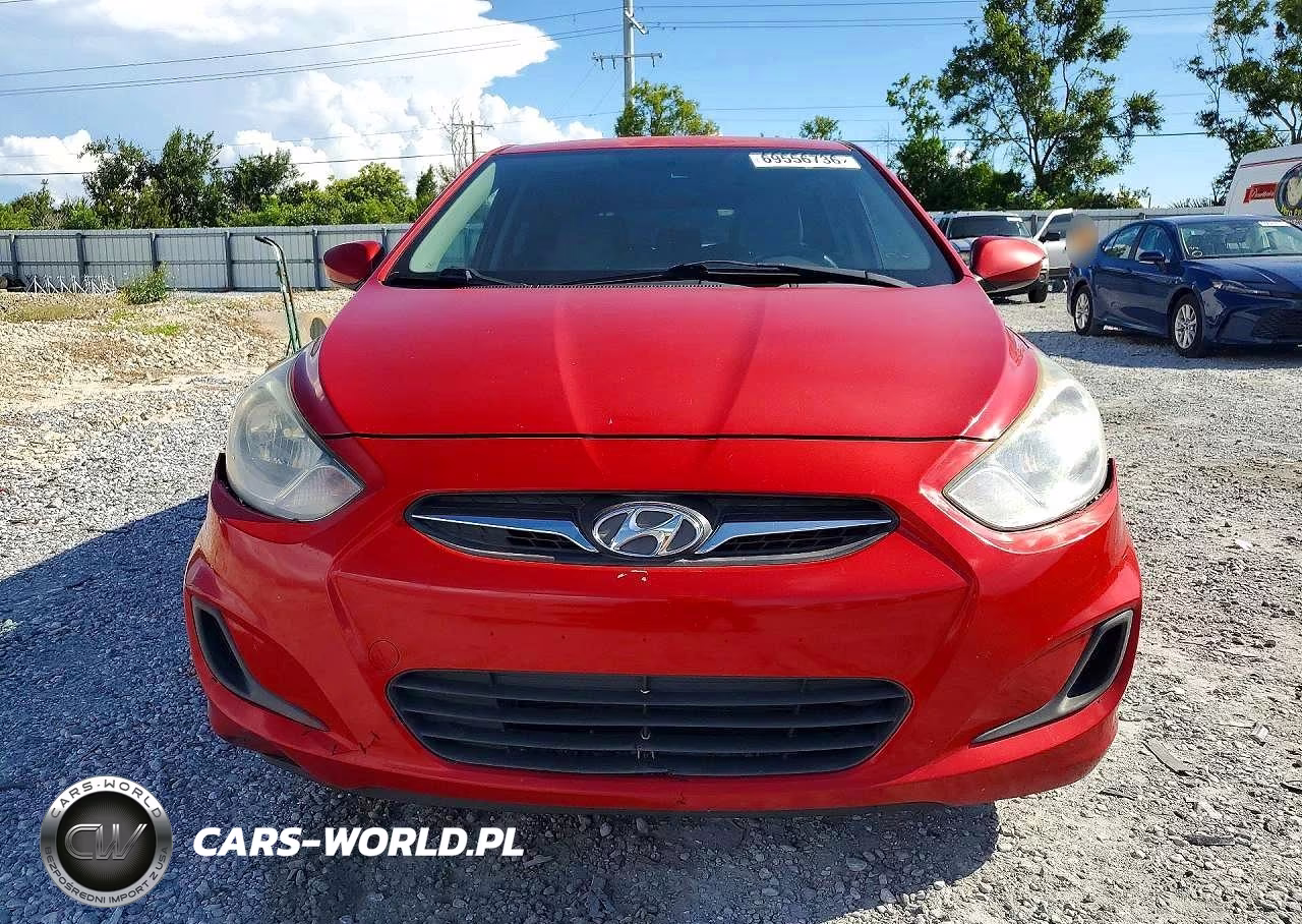 2014 Hyundai Accent Gs VIN:KMHCT5AE6EU162531 - 5