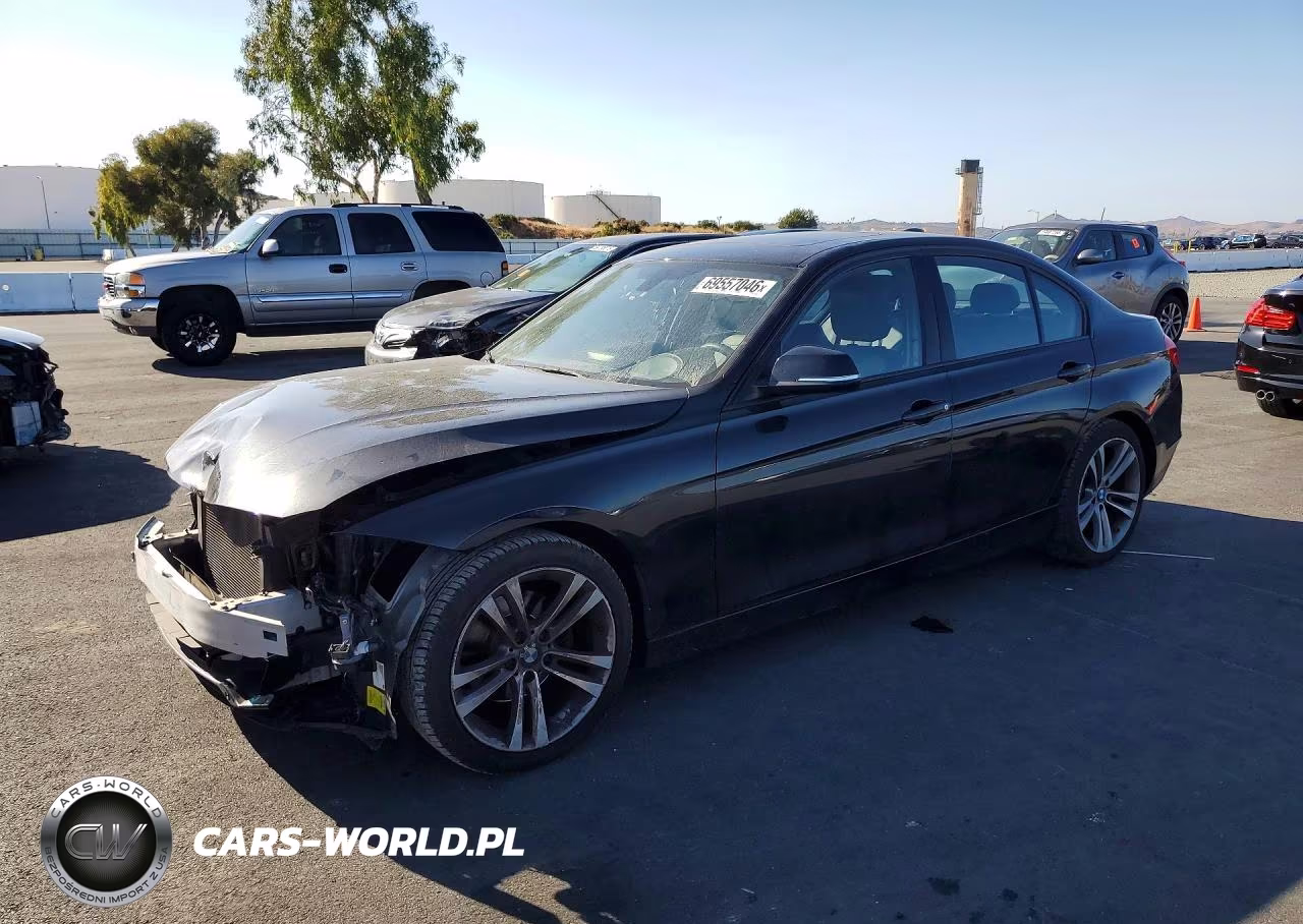 2013 BMW 328 I VIN:WBA3A5G53DNP20536 - 1