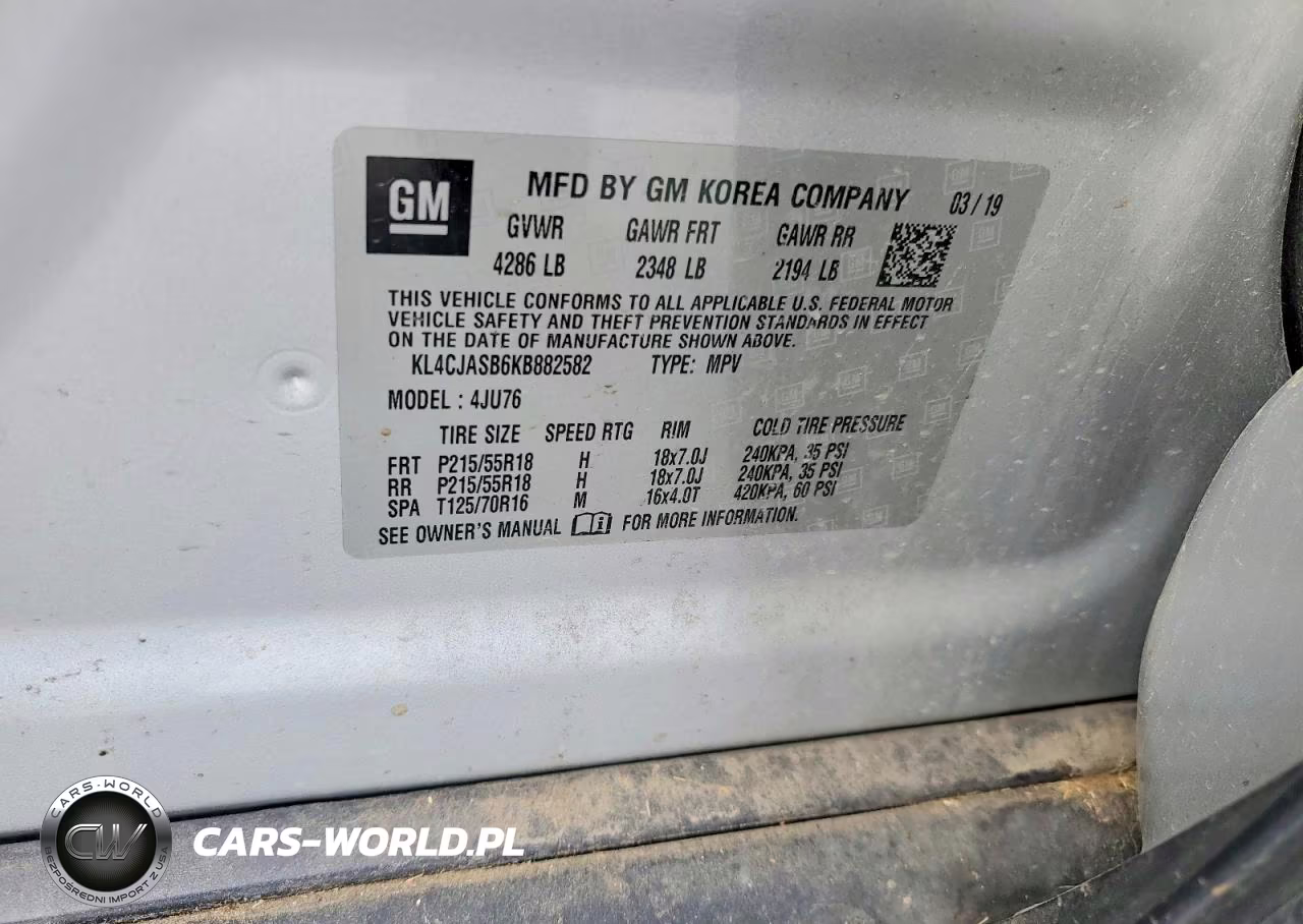 2019 Buick Encore Preferred VIN:KL4CJASB6KB882582 - 14