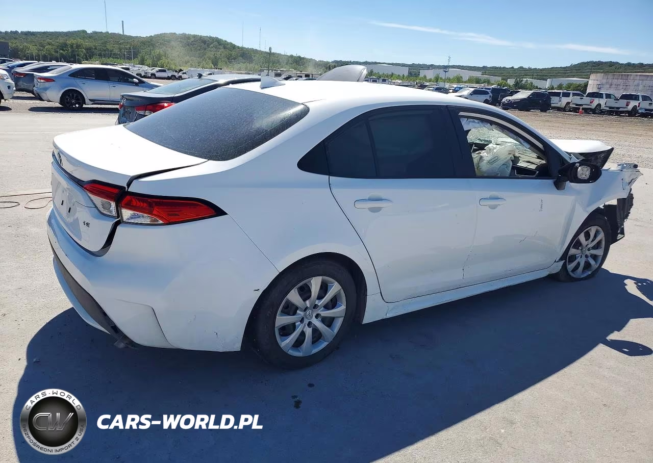 2020 Toyota Corolla Le VIN:5YFEPRAE6LP086134 - 3