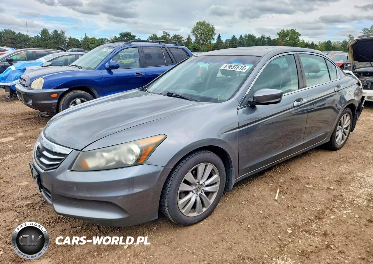 2012 Honda Accord Ex VIN:1HGCP2F75CA009348 - 1