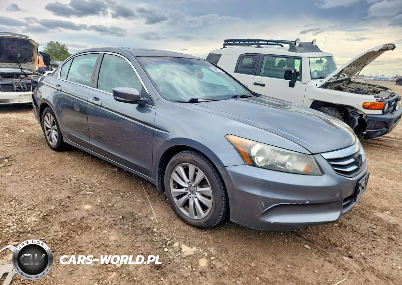 2012 Honda Accord Ex VIN:1HGCP2F75CA009348 - 4