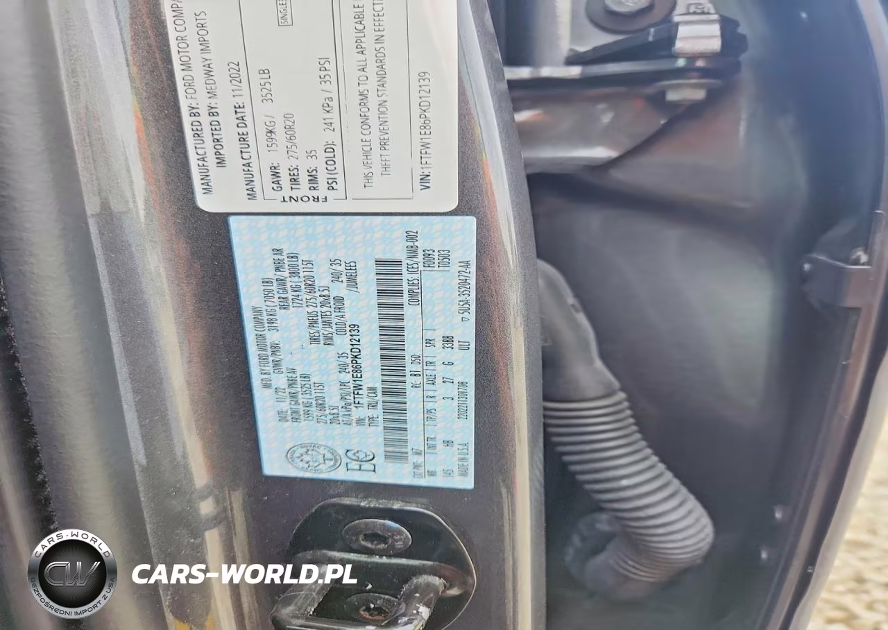 2023 Ford F150 Supercrew VIN:1FTFW1E86PKD12139 - 12