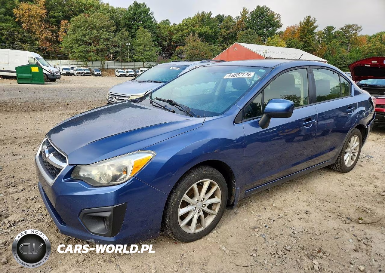 2013 Subaru Impreza Premium VIN:JF1GJAC65DH005015 - 1