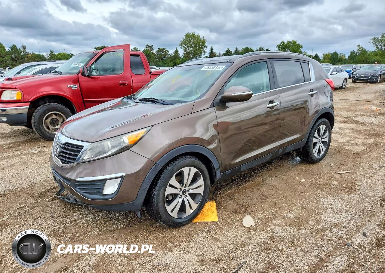 2012 Kia Sportage Ex VIN:KNDPC3A26C7346590 - 1