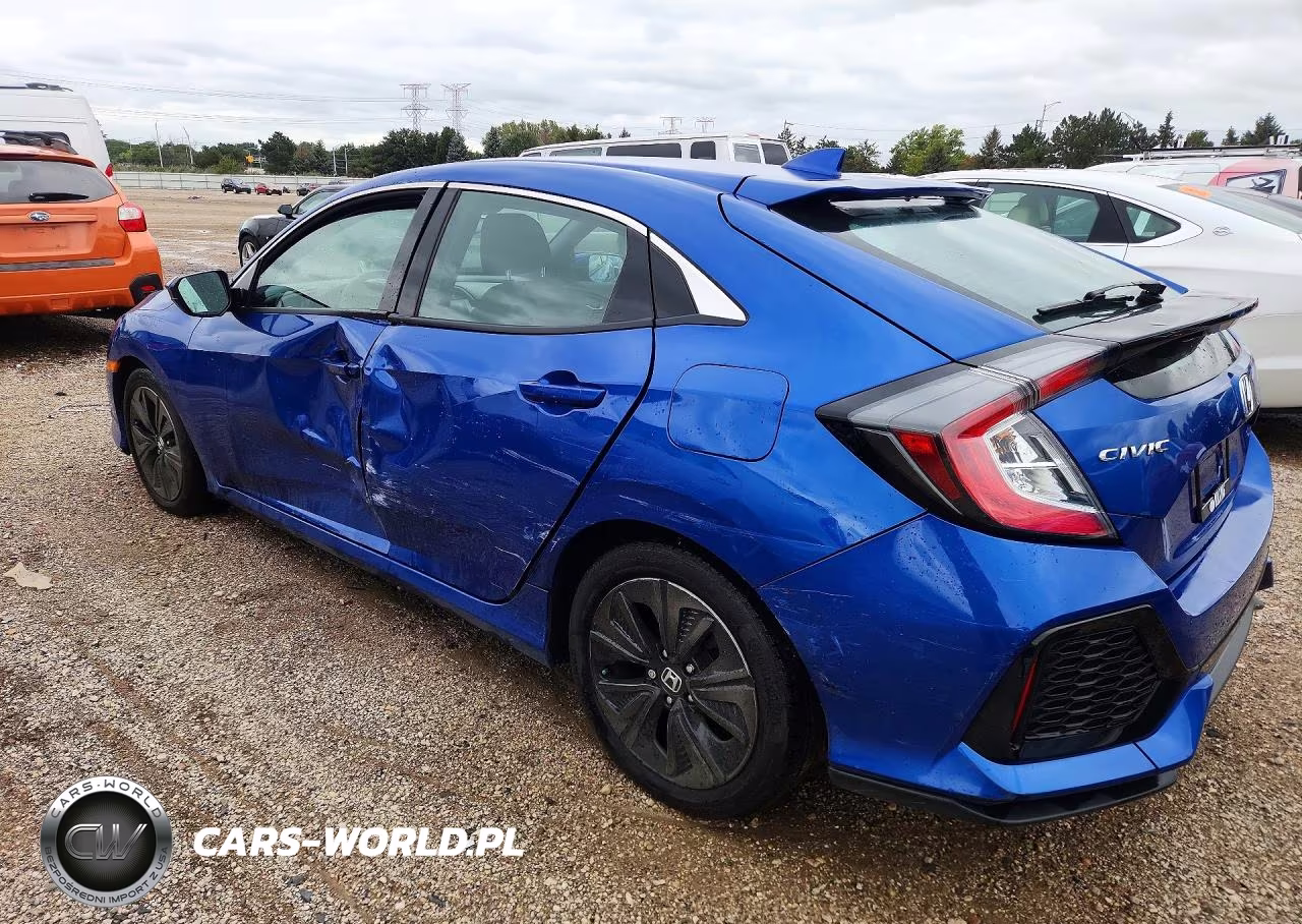 2019 Honda Civic Ex VIN:SHHFK7H66KU225208 - 2