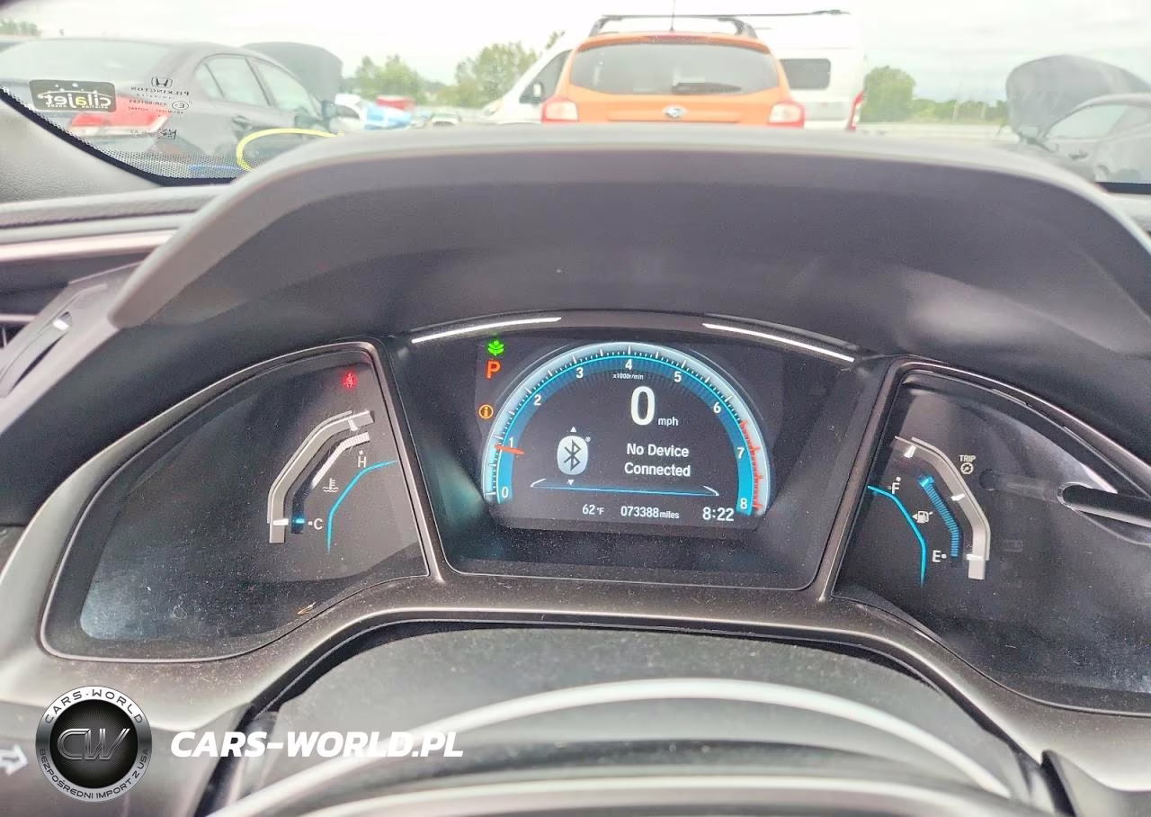 2019 Honda Civic Ex VIN:SHHFK7H66KU225208 - 9