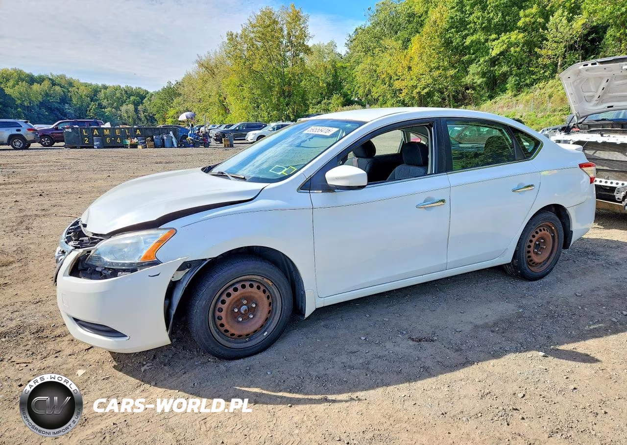2014 Nissan Sentra Sv VIN:3N1AB7AP1EY294642 - 1