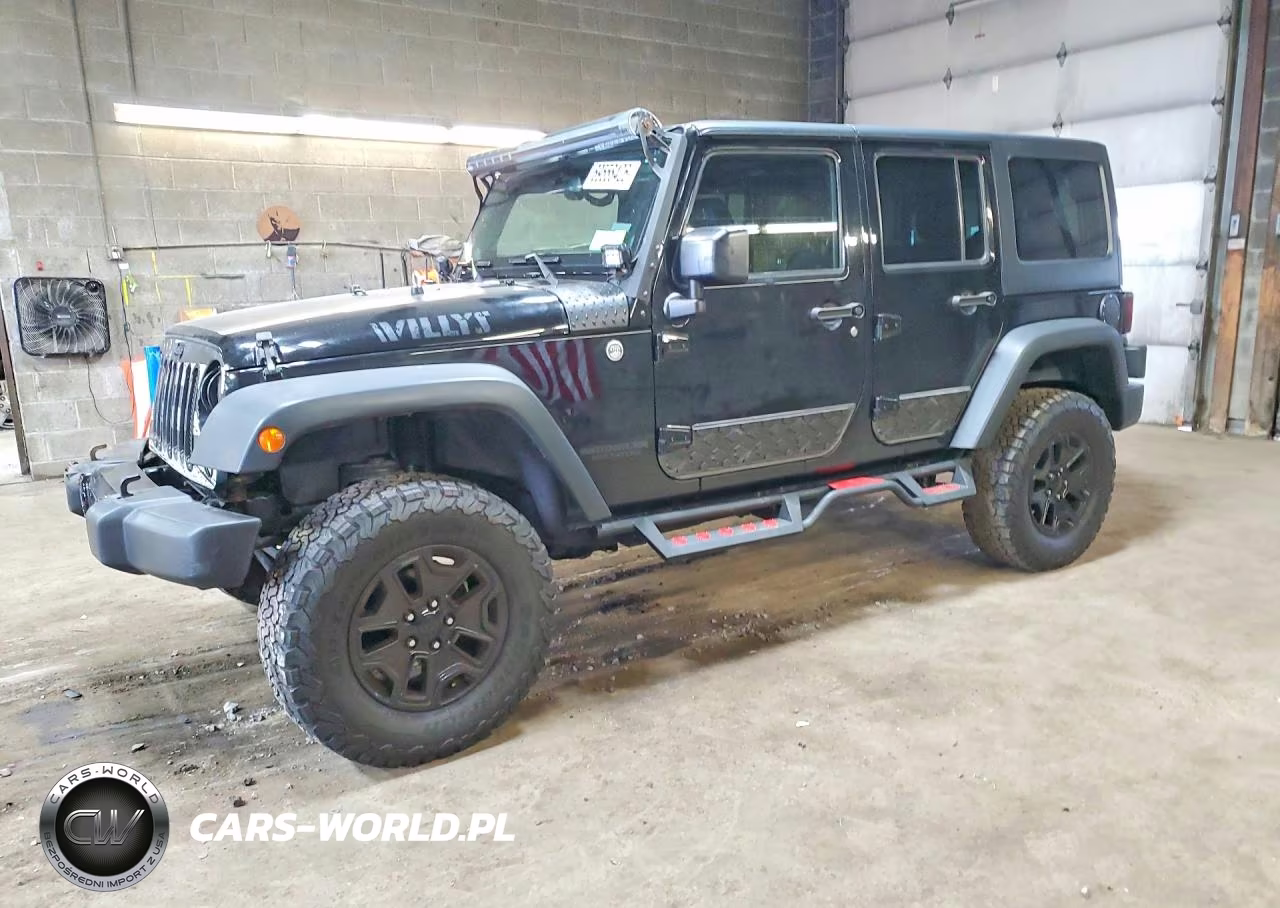 2014 Jeep Wrangler Unlimited Sport VIN:1C4BJWDG6EL327380 - 1