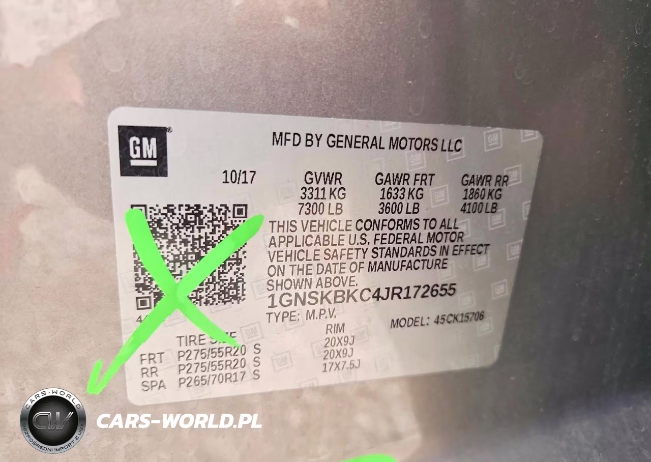 2018 Chevrolet Tahoe K1500 Lt VIN:1GNSKBKC4JR172655 - 13