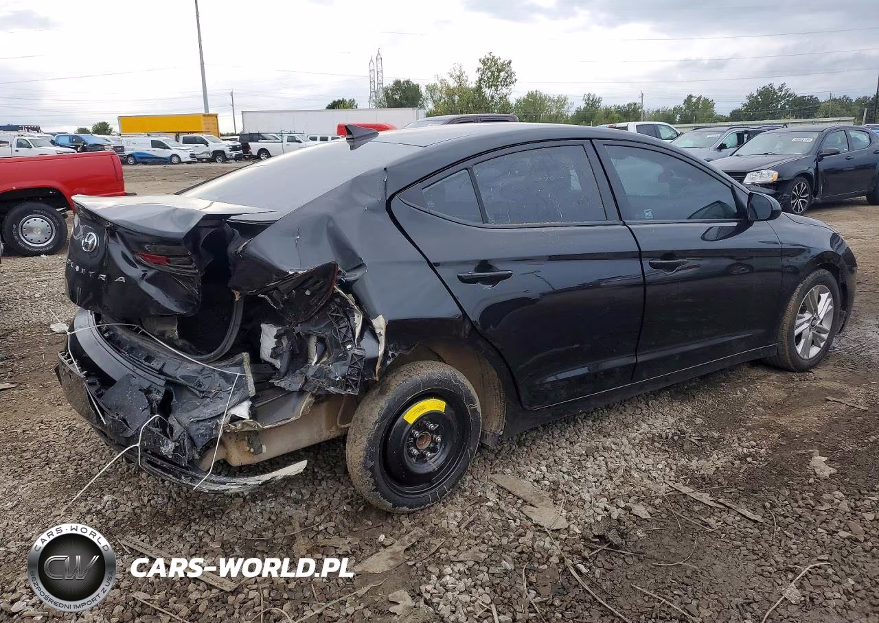 2019 Hyundai Elantra Sel VIN:5NPD84LF0KH432238 - 3