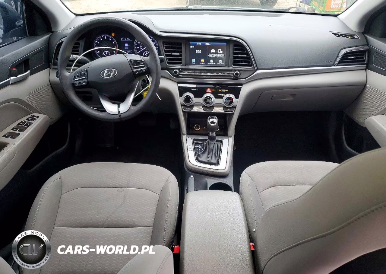 2019 Hyundai Elantra Sel VIN:5NPD84LF0KH432238 - 8