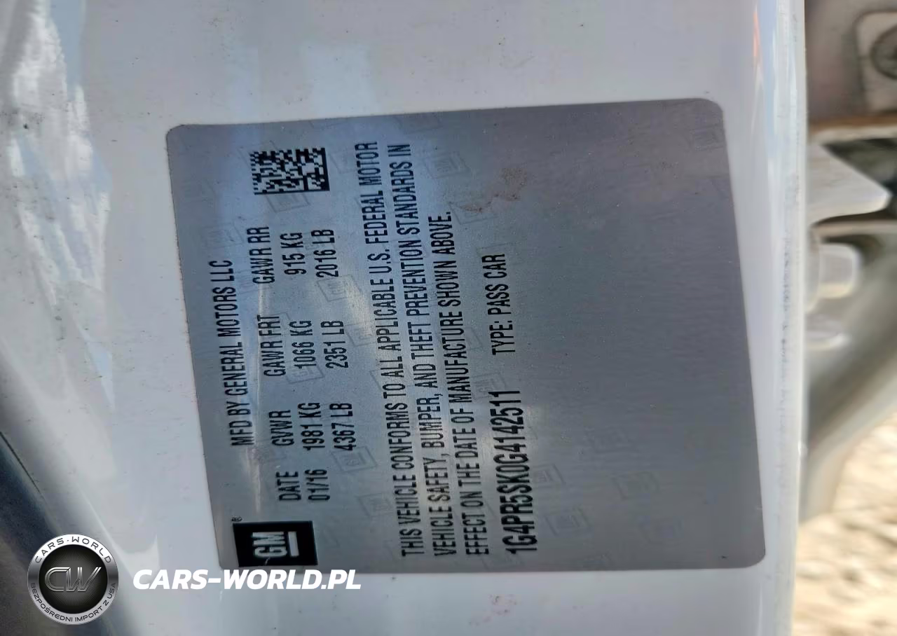 2016 Buick Verano Convenience VIN:1G4PR5SK0G4142511 - 12