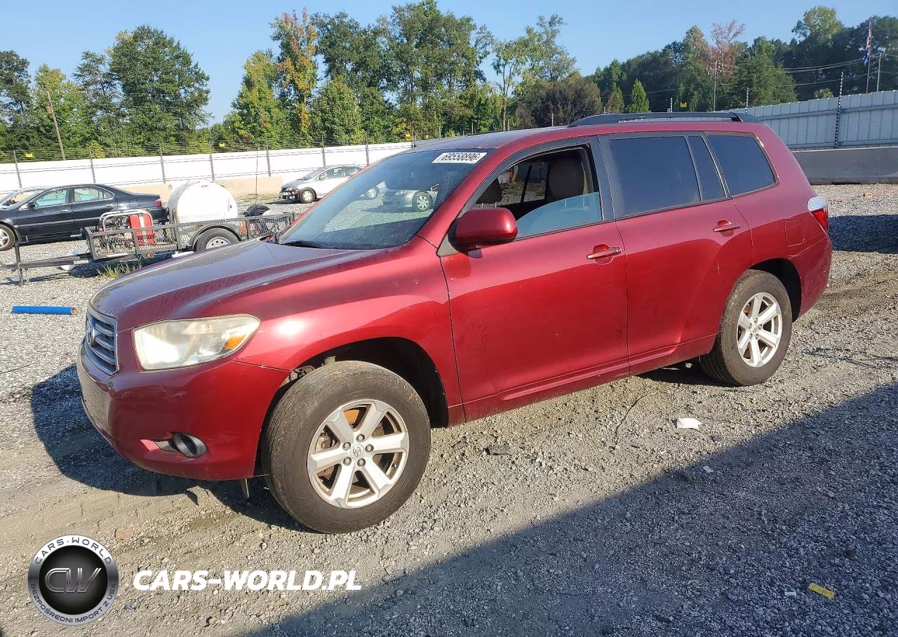 2009 Toyota Highlander Base VIN:JTEDS41AX92077997 - 1
