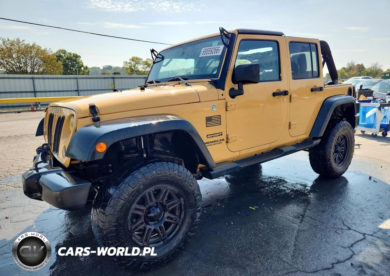 2014 Jeep Wrangler Unlimited Sport VIN:1C4HJWDG2EL194501 - 1