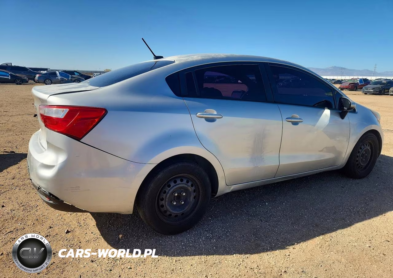 2013 Kia Rio Lx VIN:KNADM4A31D6282784 - 3