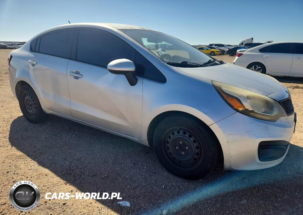 2013 Kia Rio Lx VIN:KNADM4A31D6282784 - 4