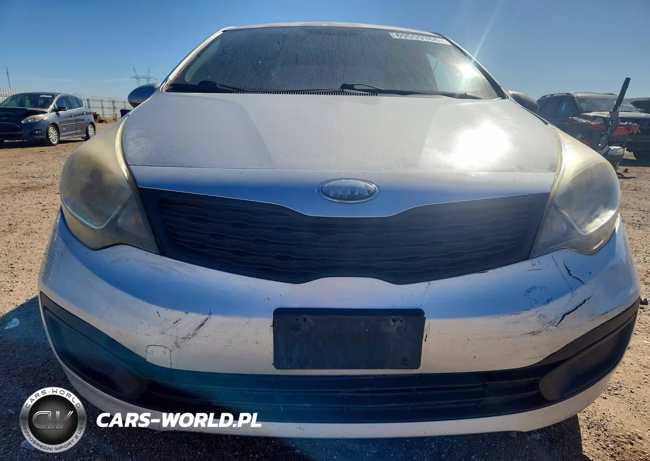 2013 Kia Rio Lx VIN:KNADM4A31D6282784 - 5