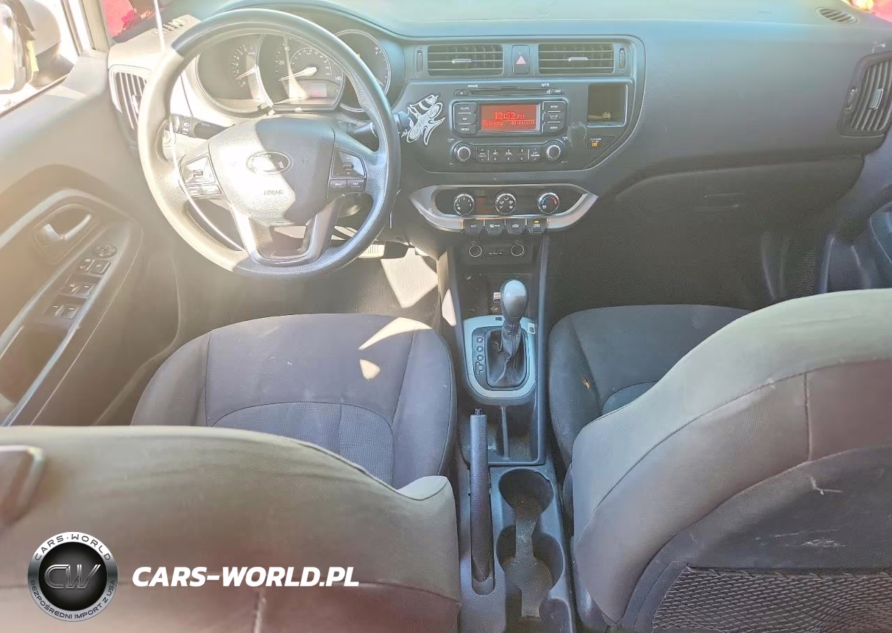 2013 Kia Rio Lx VIN:KNADM4A31D6282784 - 8