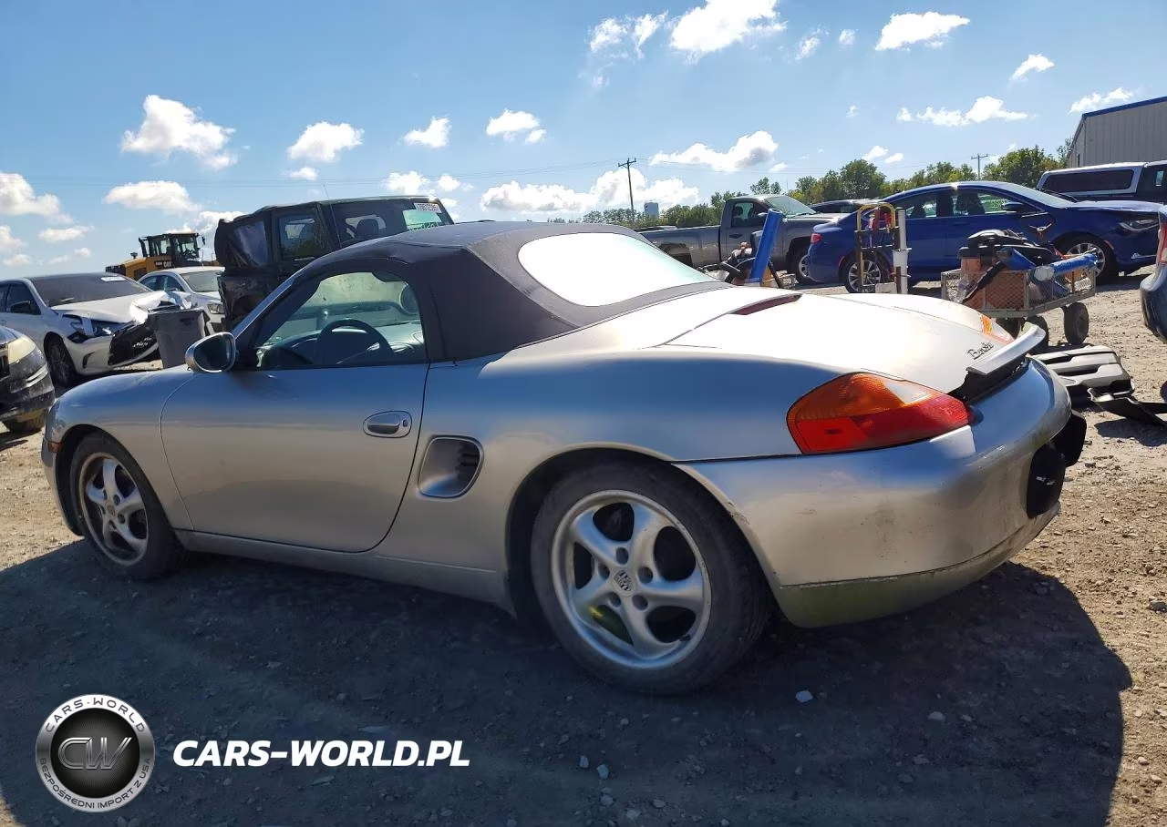 2000 Porsche Boxster VIN:WP0CA2989YU624706 - 2
