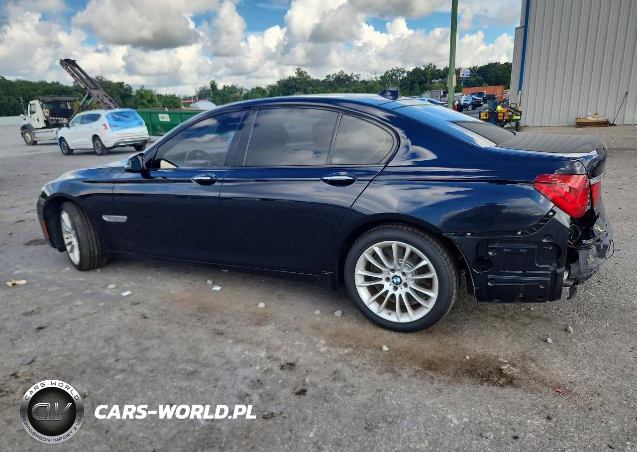 2013 BMW 750 I VIN:WBAYA8C50DC996892 - 2