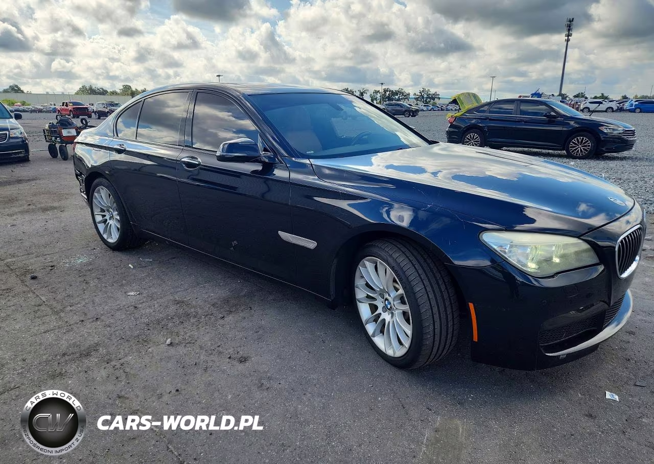 2013 BMW 750 I VIN:WBAYA8C50DC996892 - 4